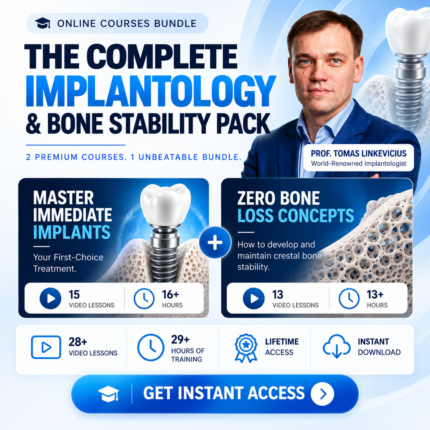 Zero Bone Loss Concepts Bundle – Crestal Bone Stability & Immediate Implants